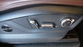 View of control buttons for electric seat adjustment