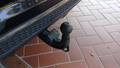 View of trailer tow-bar hitch