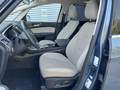 View of front seats
