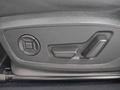 View of control buttons for electric seat adjustment