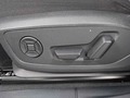 View of control buttons for electric seat adjustment