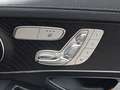 View of control buttons for electric seat adjustment