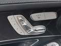 View of control buttons for electric seat adjustment
