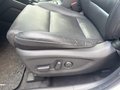 View of control buttons for electric seat adjustment