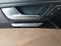View of control buttons for electric seat adjustment