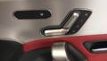 View of control buttons for electric seat adjustment