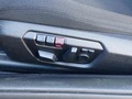 View of control buttons for electric seat adjustment