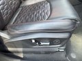 View of control buttons for electric seat adjustment