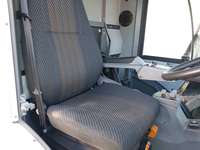 View of front seats