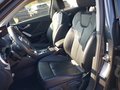 View of front seats