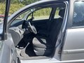 View of front seats