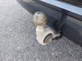View of trailer tow-bar hitch