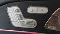 View of control buttons for electric seat adjustment