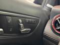 View of control buttons for electric seat adjustment