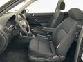 View of front seats