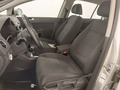 View of front seats