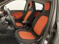 View of front seats