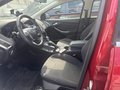View of front seats