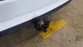 View of trailer tow-bar hitch