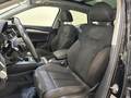 View of front seats