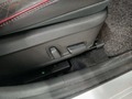 View of control buttons for electric seat adjustment