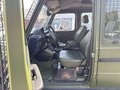 View of front seats