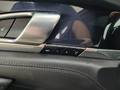 View of control buttons for electric seat adjustment