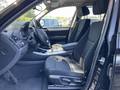 View of front seats