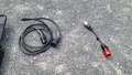View of fittings for electric vehicle