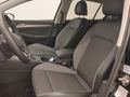 View of front seats