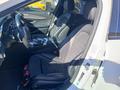 View of front seats