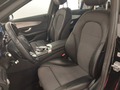 View of front seats