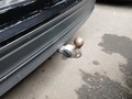 View of trailer tow-bar hitch