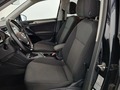 View of front seats