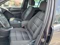 View of front seats