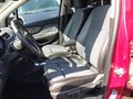View of front seats