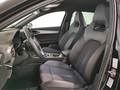 View of front seats