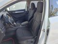 View of front seats