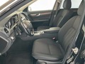 View of front seats
