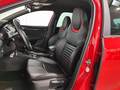 View of front seats
