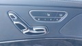 View of control buttons for electric seat adjustment