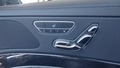 View of control buttons for electric seat adjustment