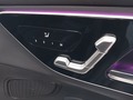 View of control buttons for electric seat adjustment