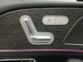 View of control buttons for electric seat adjustment