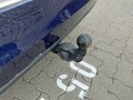 View of trailer tow-bar hitch