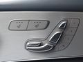 View of control buttons for electric seat adjustment