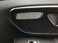 View of control buttons for electric seat adjustment
