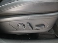 View of control buttons for electric seat adjustment