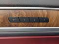 View of control buttons for electric seat adjustment