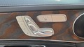 View of control buttons for electric seat adjustment